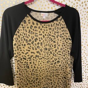Leopard Print Randy lularoe tee
